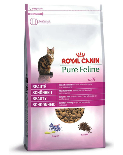 ROYAL CANIN Pure feline n.01 (pekná srsť) 0.3 kg
