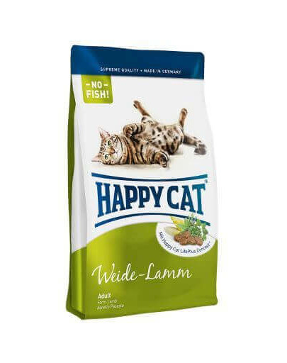 HAPPY CAT Fit & Well Adult jahňacie 10 kg