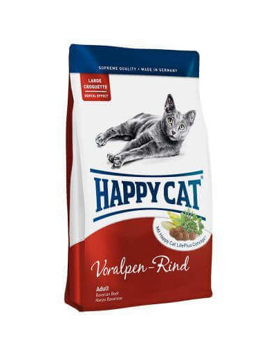 HAPPY CAT Fit & Well Adult Hovädzie 4 kg