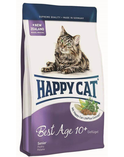 HAPPY CAT Fit & Well Best Age 10+  Senior 1,4 kg