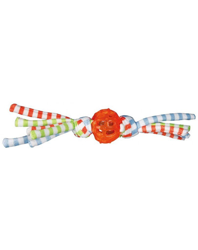 TRIXIE Loptička so strapcami 24cm