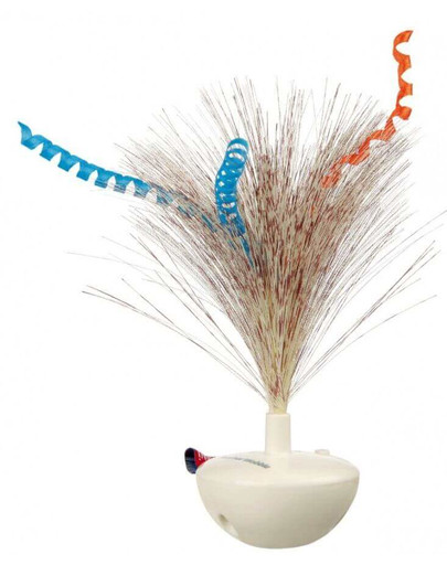 TRIXIE Hračka na baterky hojdajúce perie Feather Wobble