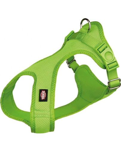 TRIXIE Soft Postroj, S-M: 35-60 cm / 20 mm, zelený
