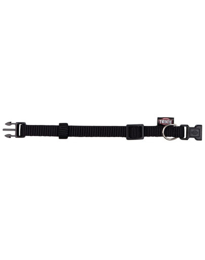 TRIXIE Obojok Premium, XXS-XS: 15-25 cm / 10 mm, čierny