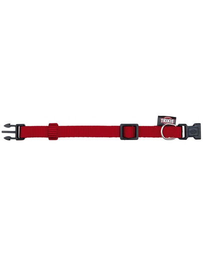 TRIXIE Obroża Premium, Xxs–XS: 15–25 cm/10 mm, Czerwona