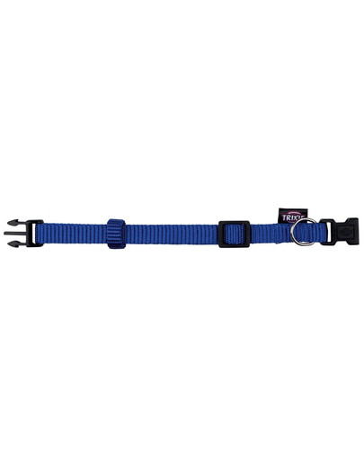 TRIXIE Obroża Premium, S–M: 25–40 cm/15 mm, Niebieska