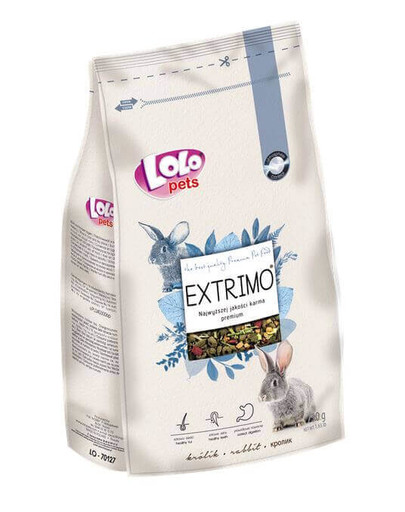 Lolo PETS Extrimo králik 750g