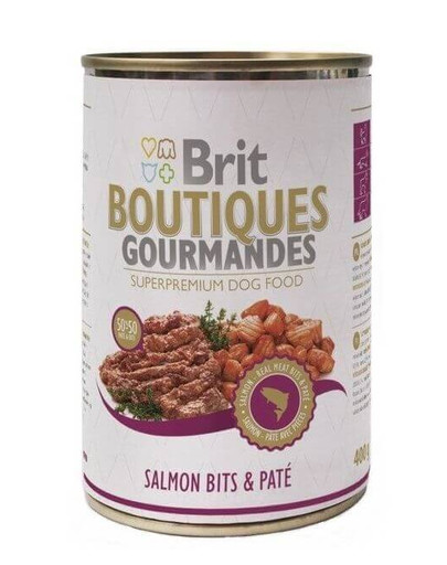 BRIT Boutiques Gourmandesalmon Bits & Pate 400g
