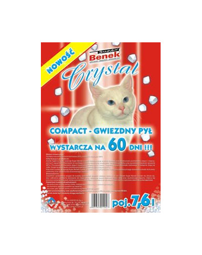 BENEK Super crystal compact 7.6l gwiezdny pył