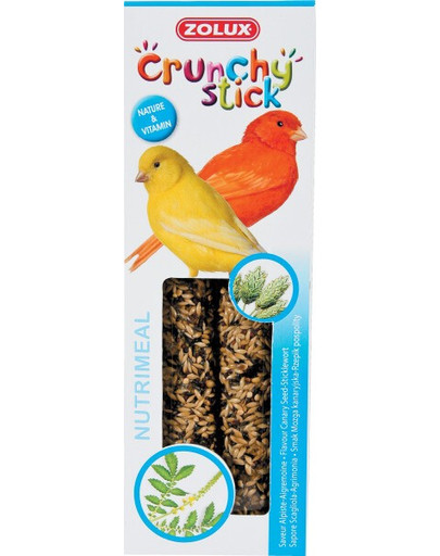 ZOLUX Crunchy Stick Kanarek Mozga Kanaryjska/Rzepik Pospolity 85 g