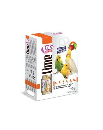 Lolo PETS Kocka pre vtáky XL -jablko