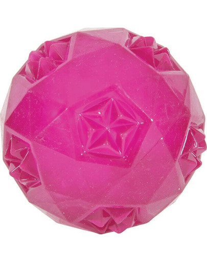 ZOLUX hračka TPR Pop lopta 7.5 cm ružová