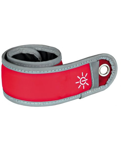 TRIXIE Opaska Odblaskowa 35 cm, Czerwona
