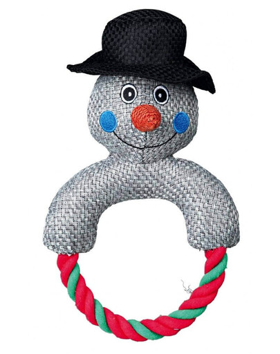 TRIXIE Vianočná súprava hračiek - Santas Sobí snehuliaci 25 cm 6ks/bal