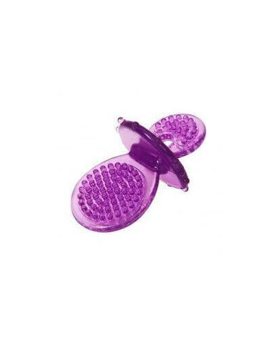 Lolo PETS Hračka gumová s výstupkami 9x5 cm, fialová