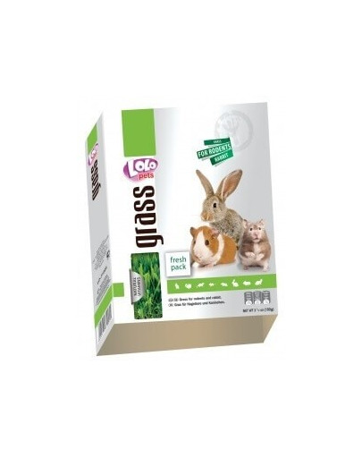 Lolo PETS Tráva pre hlodavcov v pudle 100G