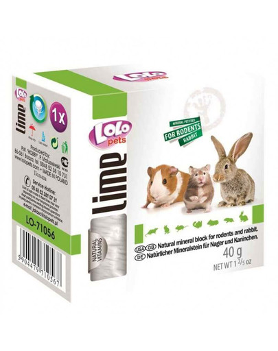 Lolo PETS minerálnymi kameň pre hlodavce prírodný