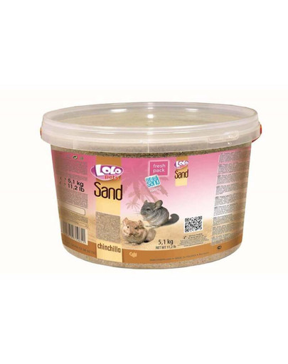 Lolo PETS Piesok pre činčily-vedro 3L