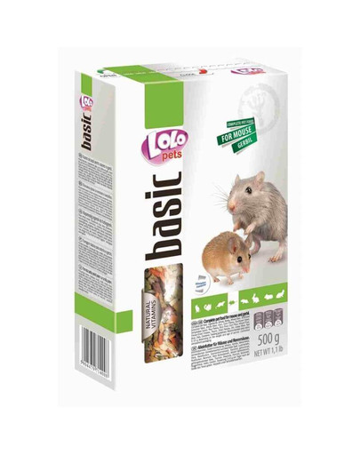 Lolo PETS Krmivo pre myši 0,5 kg