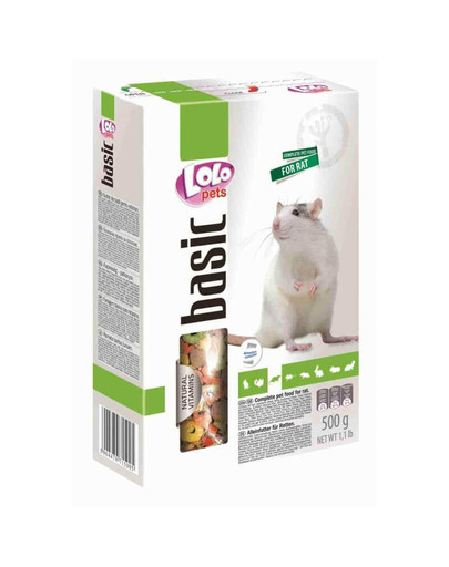 Lolo PETS Krmivo pre potkana 0,5 kg
