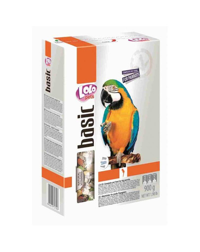 Lolo PETS Krmivo pre papagáje ovocné 0,9 kg