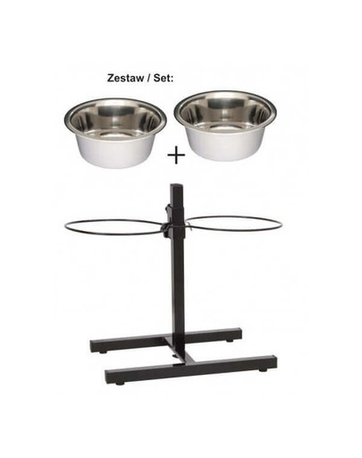 Lolo PETS Stojak regulovateľný na misky 4,7l maľovaný