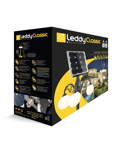 AQUAEL Solárne Lucerna Leddy Classic-3 lampy