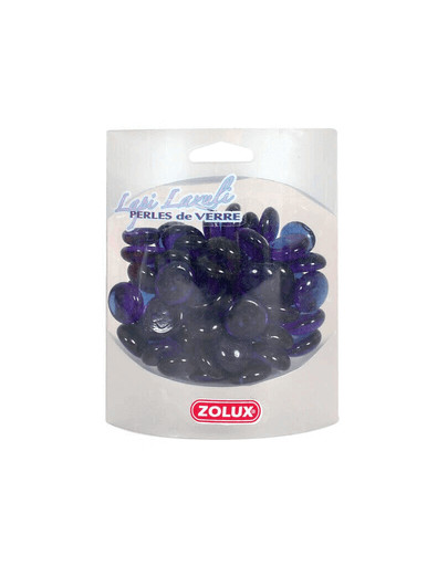 Zolux sklenené guličky fiaľové 472 g