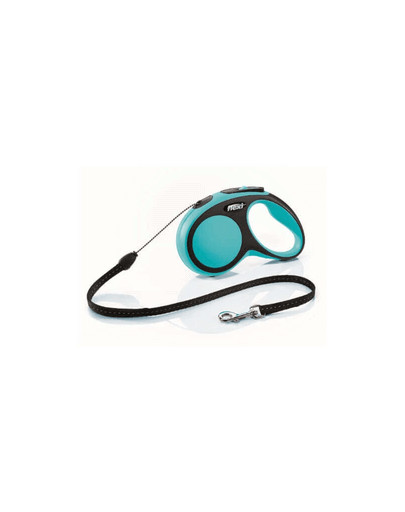 FLEXI Vodítko automatické New Comfort L lanko 5 m nebesky modré