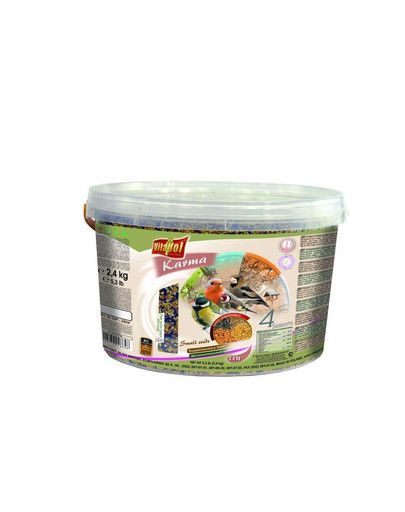 VITAPOL Krmivo pre voľne žijúce vtáky 3l 2.4 kg drobné semienka