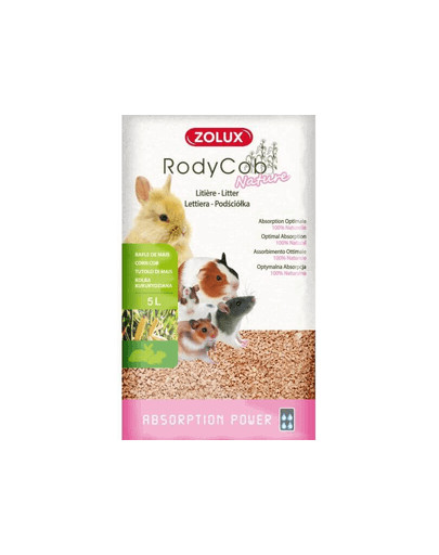 ZOLUX Podstielka so zeleninou Rodycob Nature 15 l