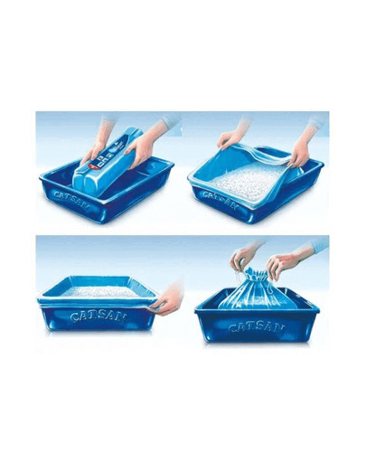 Catsan Smart Pack Mata hygienická podstielka do mačacieho WC 2 x 4l