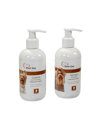 OVER ZOO Dwupak york (szampon 250 ml + odżywka 250 ml)