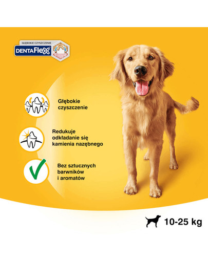 PEDIGREE DentaFlex stredne veľké rasy x 9