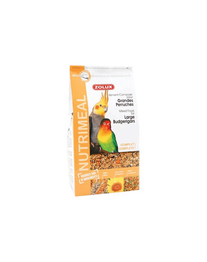 ZOLUX Zmes Nutri'Meal pre stredne veľké papagáje 800 g