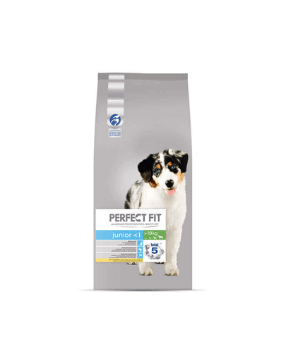 PERFECT FIT Junior (<1 rok) pre stredné a veľké rasy - Bohaté na kuracie mäso 14.5 kg