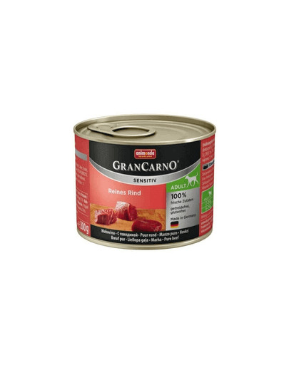 ANIMONDA Grancarno Sensitive hovädzie 200 g