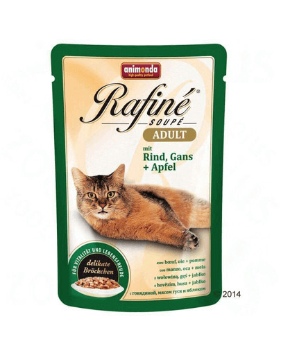 ANIMONDA Rafine Soupe Wołowina/Gęś/Jabłko 100 g