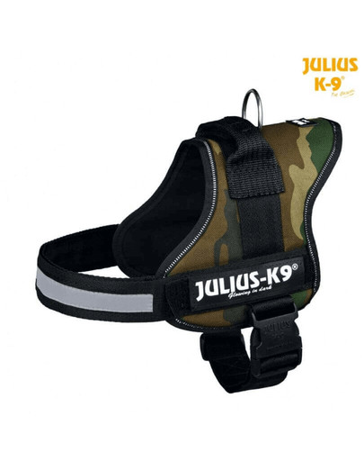TRIXIE Postroj pre psov Julius-K9, maskáčový štýl, 3 / XL: 82-118 cm