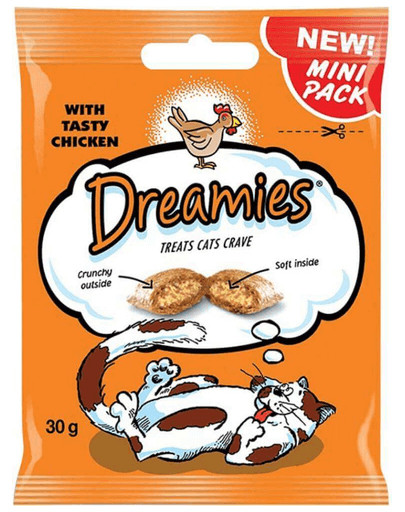 DREAMIES z kurczakiem 30g