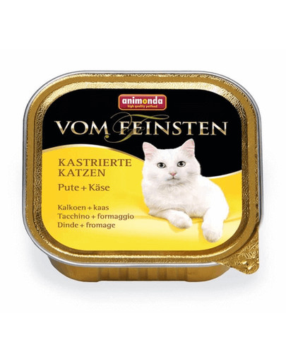 ANIMONDA vom Feinsten pre kastrované mačky morčacie so syrom 100 g