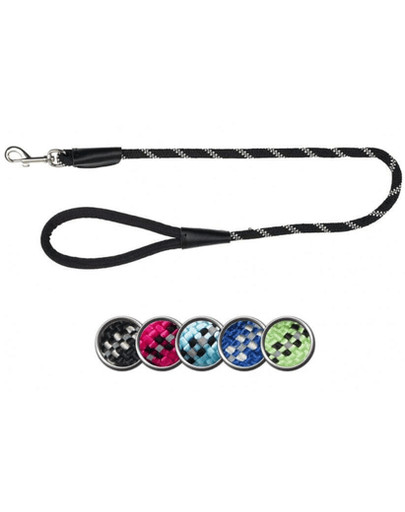 TRIXIE Vodítko Športy Rope L-XL: 1.00 m / 13 mm zelené
