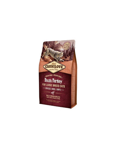 CARNILOVE Duck & Turkey for Large Breed Cats 2kg