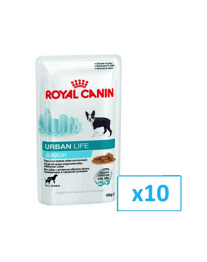 ROYAL CANIN Urban Life Junior Dog 10x150g