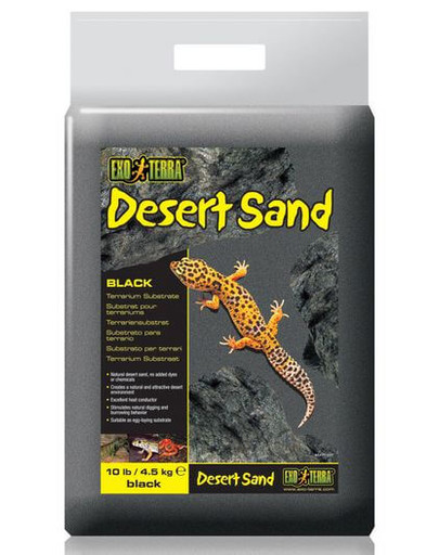 Hagen Exo Terra Desert Sand černý 4,5 kg