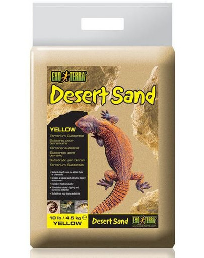 Hagen Exo Terra Desert Sand žlutý 4,5 kg