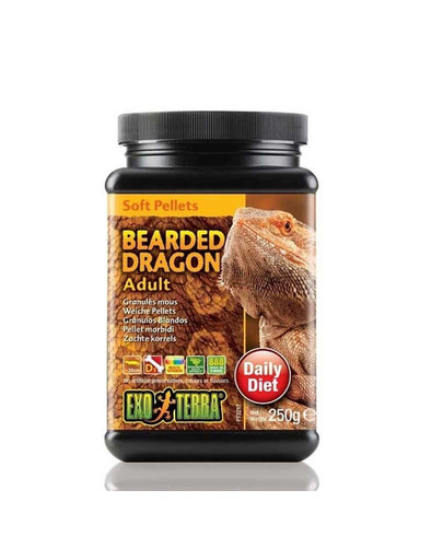 EXOTERRA Krmivo pre dospelé agamy 250g