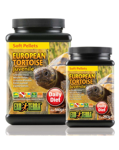ExoTerra Krmivo pre dospelé suchozemské korytnačky 260g