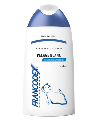FRANCODEX Šampón na bielu srsť 250 ml