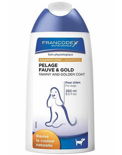FRANCODEX Šampón na tmavú srsť 250 ml